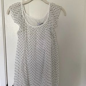 NWT LUISA RICCI Ruffled Top